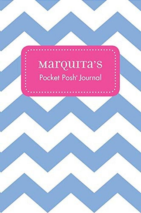 Marquita's Pocket Posh Journal, Chevron-..