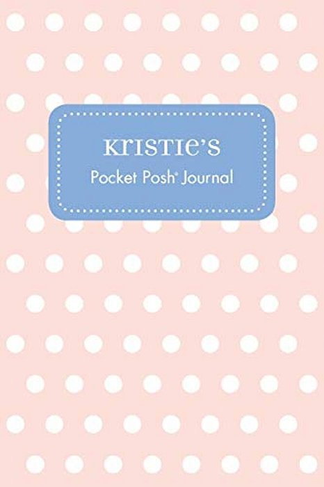 Kristie's Pocket Posh Journal, Polka Dot-..