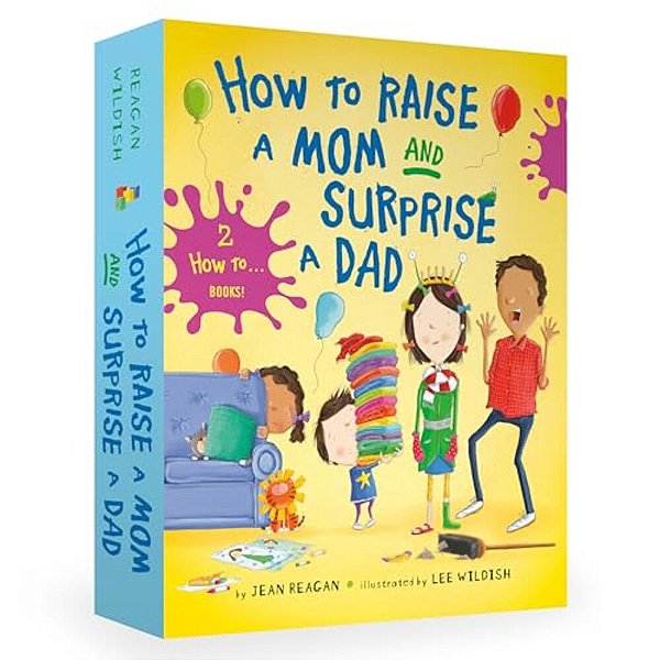 How To Raise A Mom And Surprise A Dad Board Book Boxed Set-..
