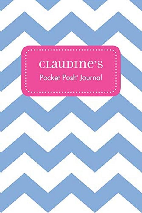Claudine's Pocket Posh Journal, Chevron-..