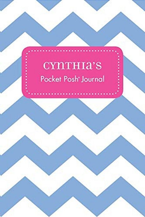 Cynthia's Pocket Posh Journal, Chevron-..