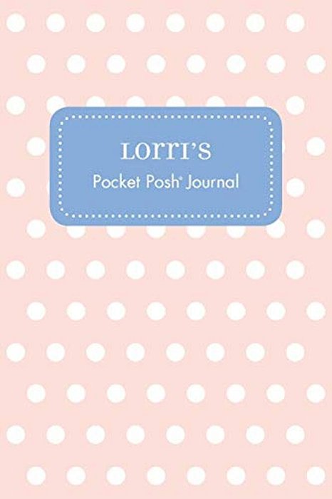 Lorri's Pocket Posh Journal, Polka Dot-..