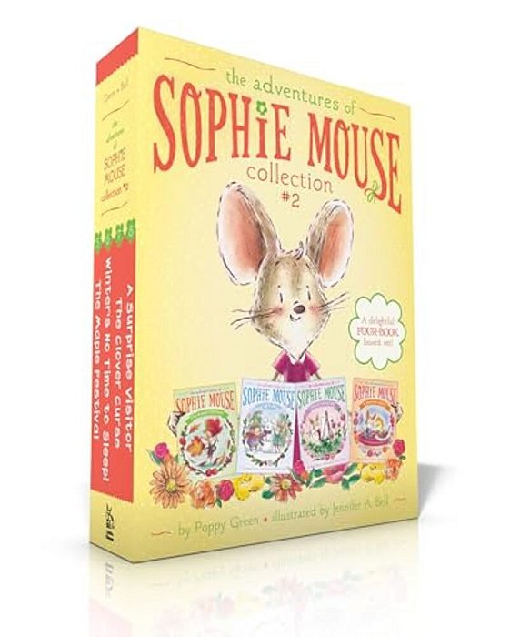 The Adventures Of Sophie Mouse Collection #2 (Boxed Set): The Maple Festival; Winter's No Time To Sleep!; The Clover Curse; A Surprise Visitor-..