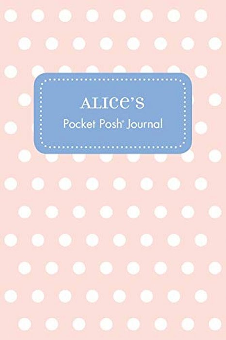 Alice's Pocket Posh Journal, Polka Dot-..