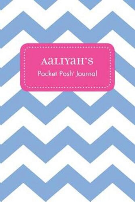 Aaliyah's Pocket Posh Journal, Chevron-..