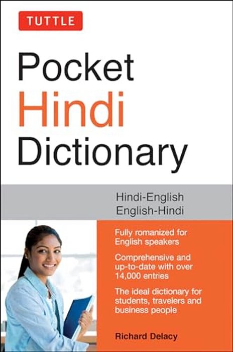 Tuttle Pocket Hindi Dictionary: Hindi-English English-Hindi (Fully Romanized)-..