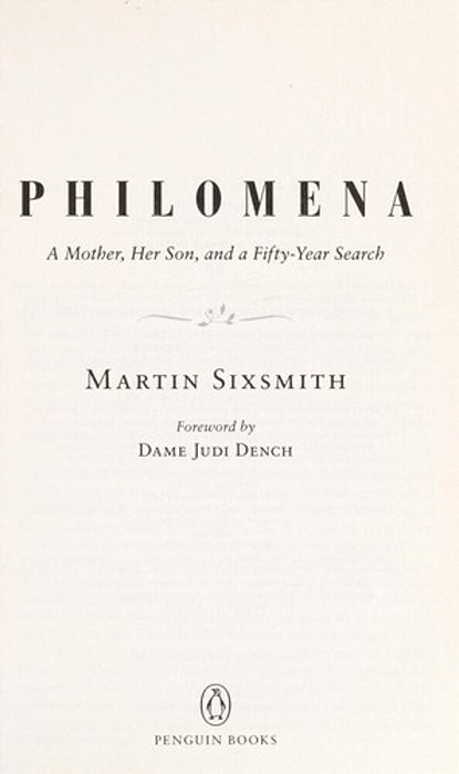 Philomena (Movie Tie-In): A Mother, Her Son, And A Fifty-Year Search-..