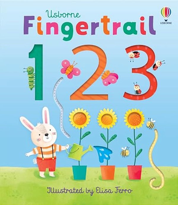 Fingertrail 123: A Kindergarten Readiness Book For Kids-..