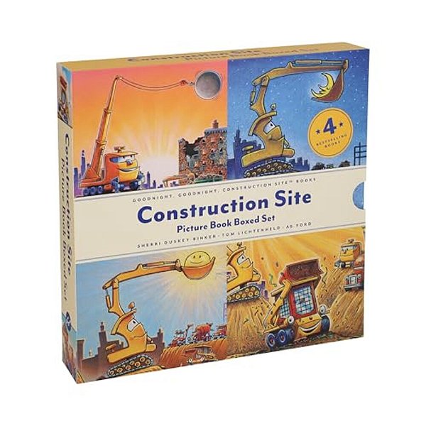 Construction Site Picture Book Boxed Set-..