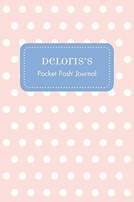 Deloris's Pocket Posh Journal, Polka Dot-..