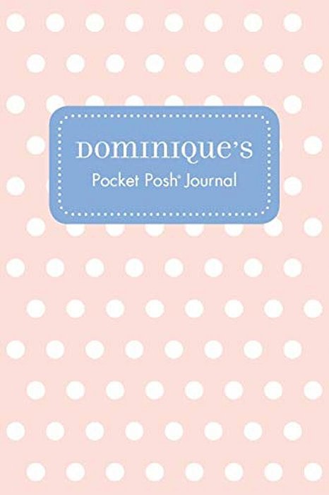 Dominique's Pocket Posh Journal, Polka Dot-..