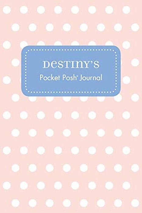 Destiny's Pocket Posh Journal, Polka Dot-..