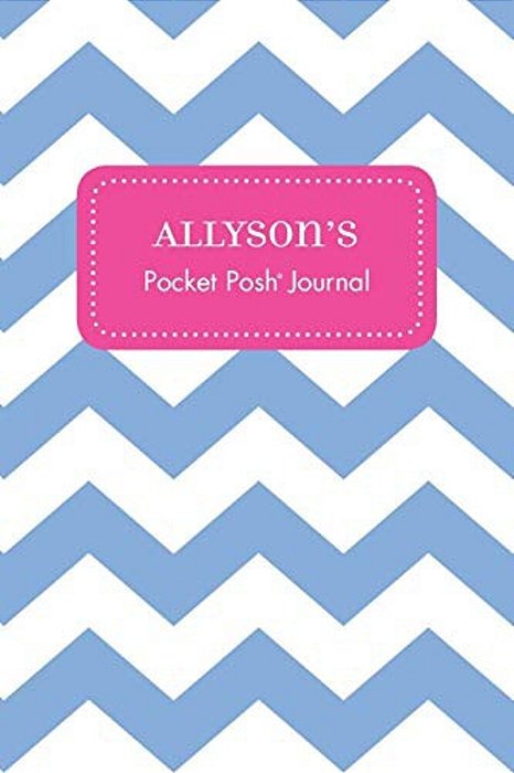 Allyson's Pocket Posh Journal, Chevron-..