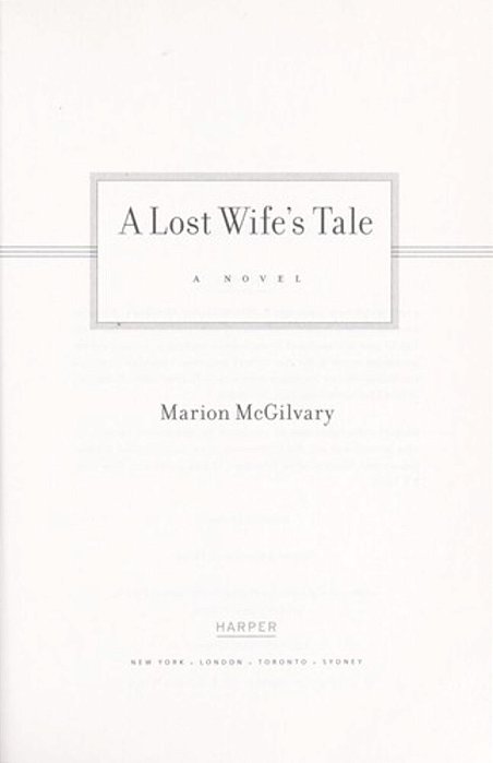 A Lost Wife's Tale-..