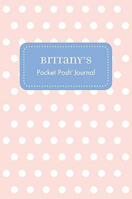 Britany's Pocket Posh Journal, Polka Dot-..