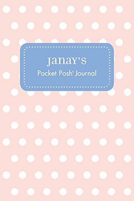 Janay's Pocket Posh Journal, Polka Dot-..