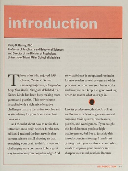 417 More Games, Puzzles & Trivia Challenges Specially Designed To Keep Your Brain Young-..