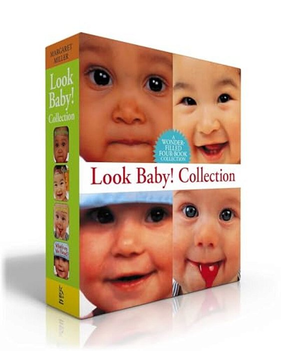 Look Baby! Collection (Boxed Set): Baby Faces; I Love Colors; Baby Food; What's On My Head?-..