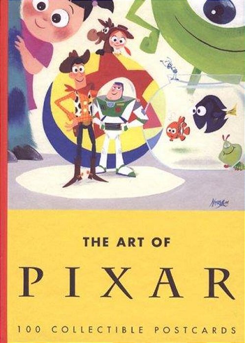 Art Of Pixar: 100 Collectible Postcards (Book Of Postcards, Disney Postcards, Animated Gift Card): 100 Collectible Postcards (Pixar Postcards, Cute Po-..