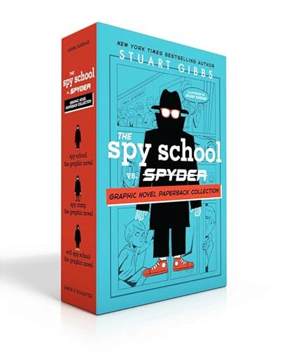 The Spy School Vs. Spyder Graphic Novel Paperback Collection (Boxed Set): Spy School The Graphic Novel; Spy Camp The Graphic Novel; Evil Spy School Th-..