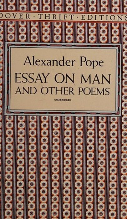 Essay On Man And Other Poems-..