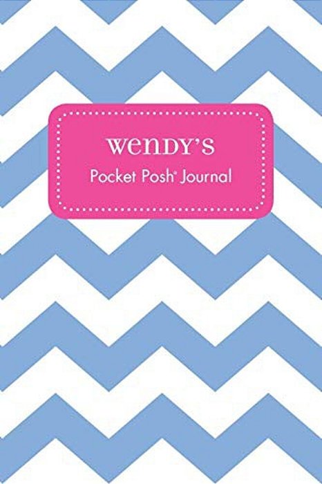 Wendy's Pocket Posh Journal, Chevron-..