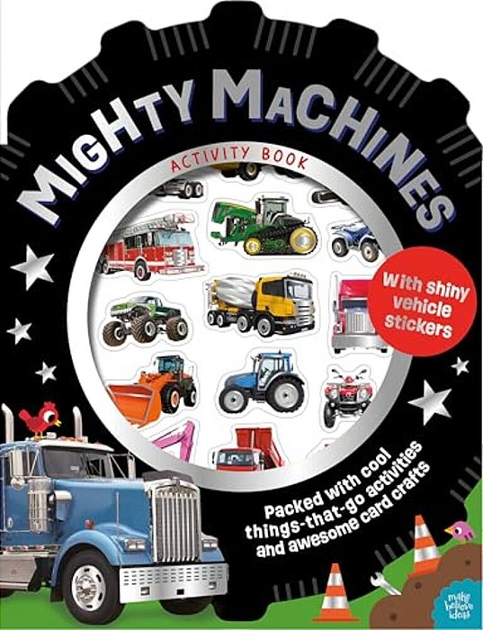 Mighty Machines Activity Book-..
