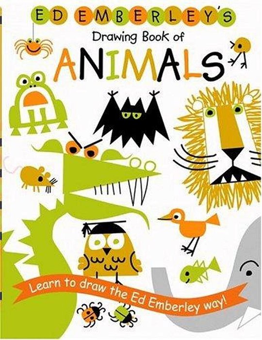 Ed Emberley's Drawing Book Of Animals-..