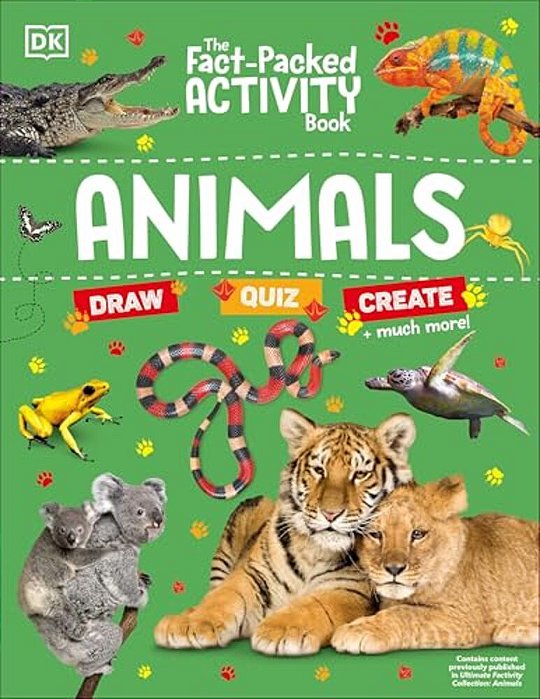 The Fact-Packed Activity Book Animals-..