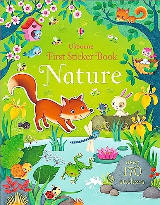 First Sticker Book Nature-..