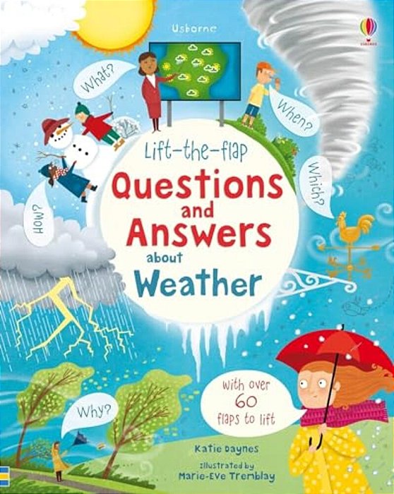Lift-The-flap Questions And Answers About Weather-..