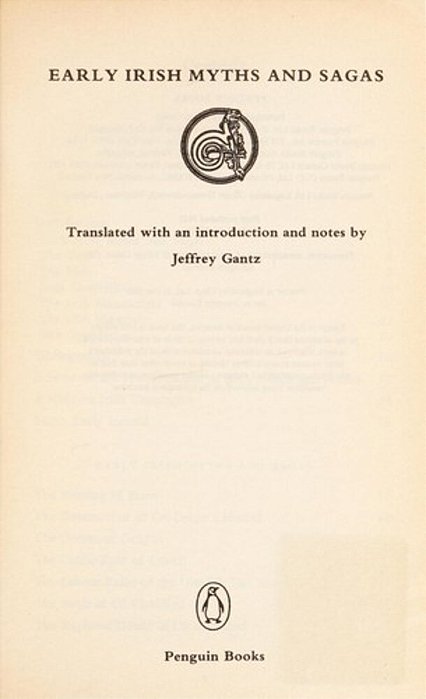 Early Irish Myths And Sagas-..