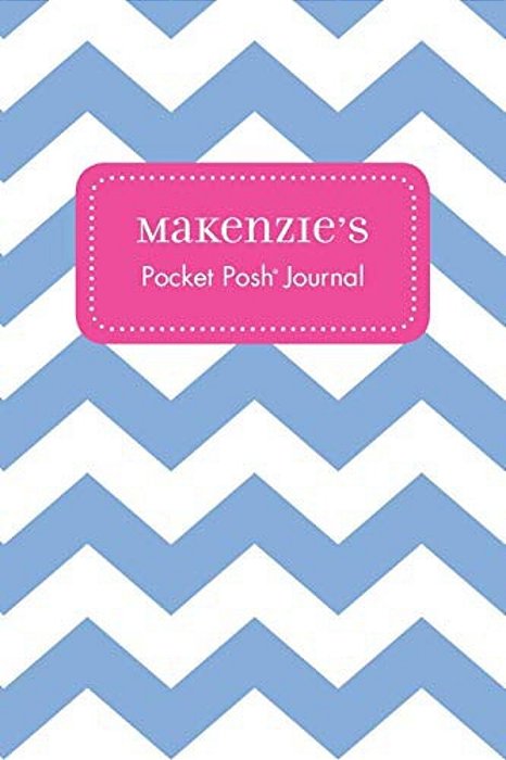 Makenzie's Pocket Posh Journal, Chevron-..