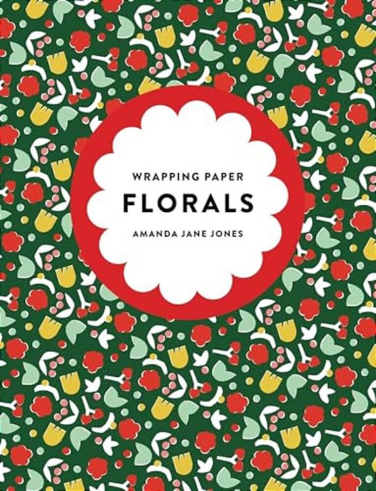 Amanda Jane Jones Wrapping Paper: Florals-..