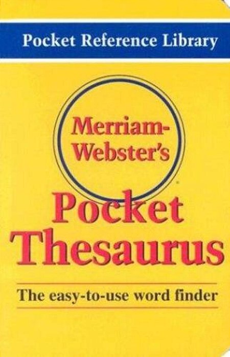 Merriam-Webster's Pocket Thesaurus - Newest Edition-..