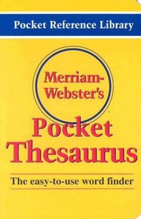 Merriam-Webster's Pocket Thesaurus - Newest Edition-..
