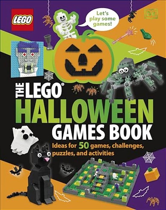 The Lego Halloween Games Book: Ideas For 50 Games, Challenges, Puzzles, And Activities-..