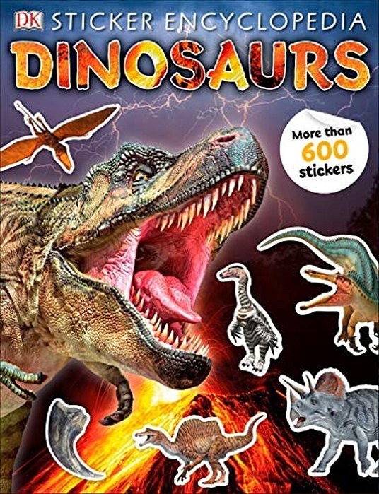 Sticker Encyclopedia Dinosaurs-..