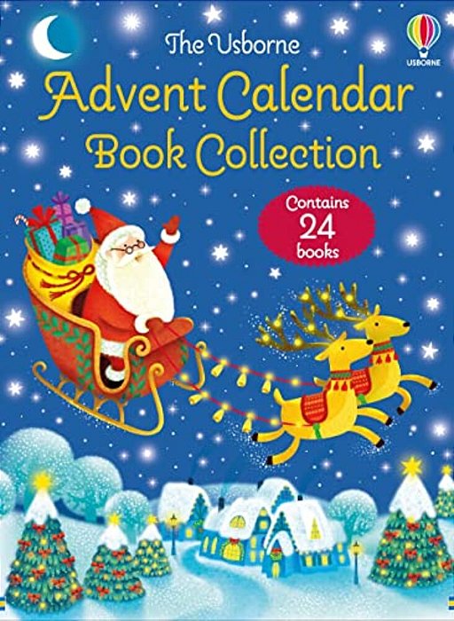 Usborne Advent Calendar Book Collection-..