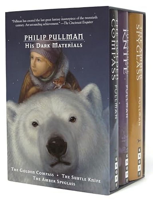 His Dark Materials 3-Book Hardcover Boxed Set: The Golden Compass; The Subtle Knife; The Amber Spyglass-..