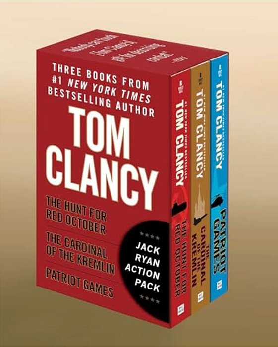 Tom Clancy's Jack Ryan Action Pack: The Hunt For Red October/The Cardinal Of The Kremlin/Patriot Games-..