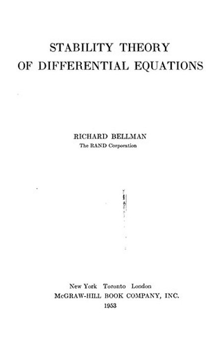 Stability Theory Of Differential Equations-..