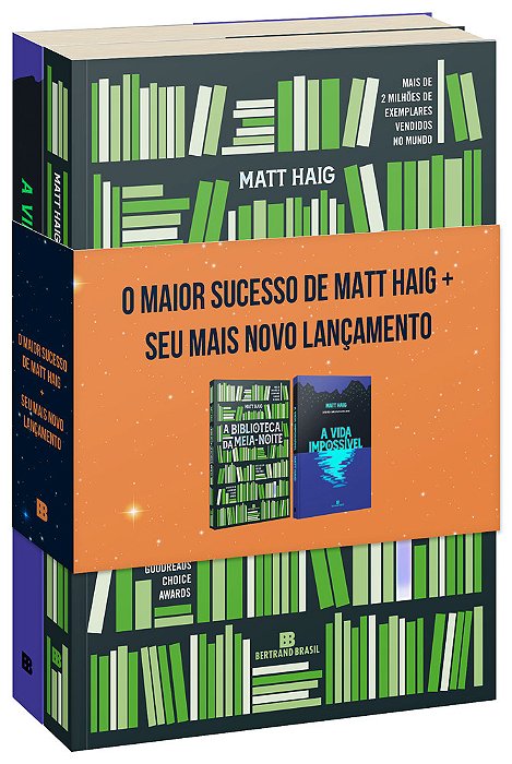 A Biblioteca Da Meia-Noite + Vida Impossível - Kit