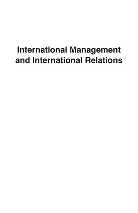 International Management And International Relations: A Critical Perspective From Latin America (Rou-..