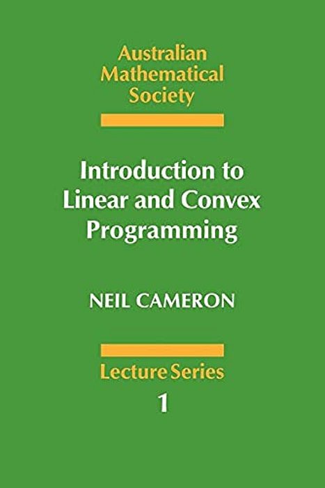 Introduction To Linear And Convex Programming-..