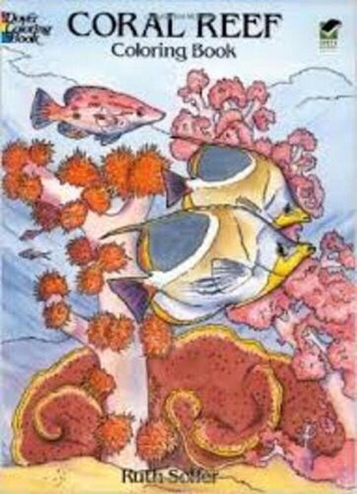 Coral Reef Coloring Book-..