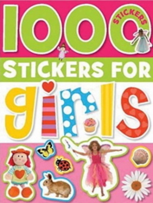 1000 Stickers For Girls-..