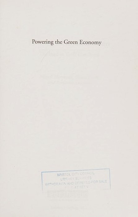 Powering The Green Economy-..