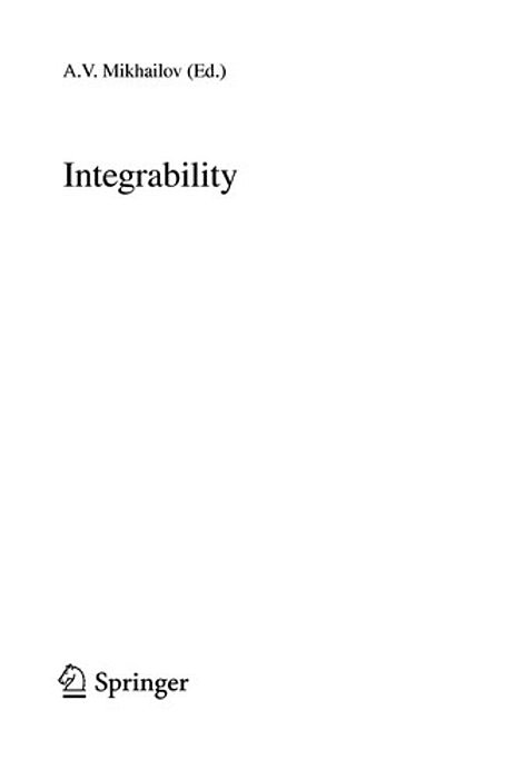 Integrability-..