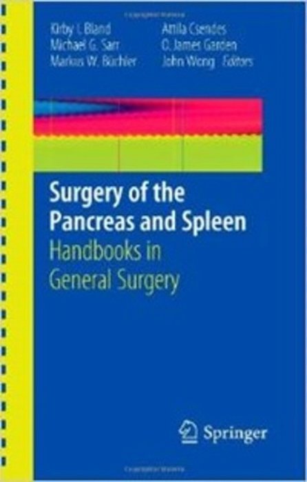Surgery Of The Pancreas And Spleen-..